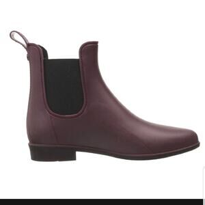 Sam Edelman Tinsley burgandy waterproof rain boot